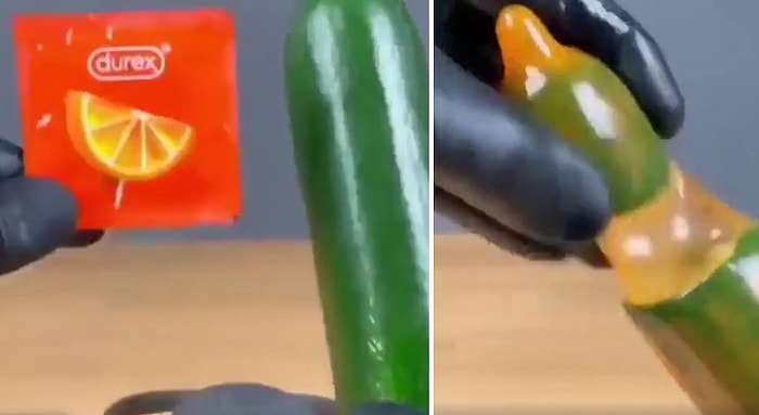 Kapana Sıkıştığında Dahi Yırtılmadığını Kanıtlamak İçin Yapılan Bi' Acayip Prezervatif Deneyi