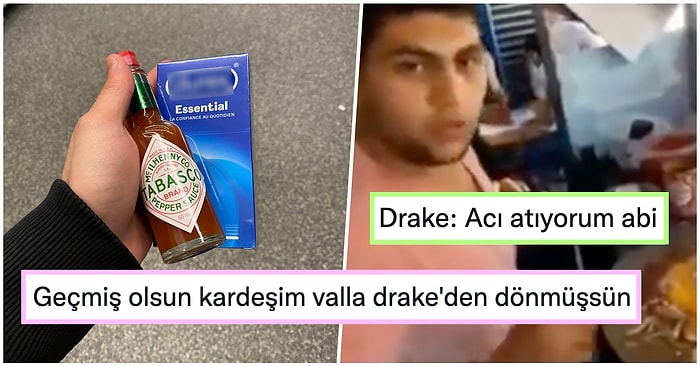 Bir Doğum Kontrol Yöntemi Olarak Prezervatife Acı Sos Döken Drake Goygoycuların Diline Düştü!