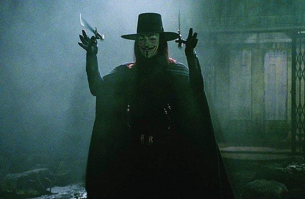 18. V for Vendetta (2005) | IMDb: 8,2