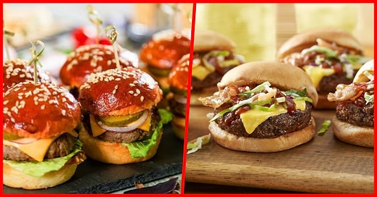 Kendi Hamburgerimi Kendim Yaparım Diyenlere Ev Yapımı Minik Hamburger Tarifi