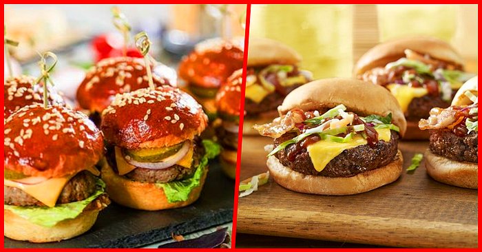 Kendi Hamburgerimi Kendim Yaparım Diyenlere Ev Yapımı Minik Hamburger Tarifi