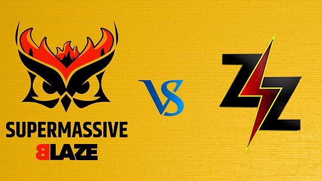 Kapalı Elemeler'deki son karşılaşma SuperMassive Blaze vs ZeroZone arasında olacak.