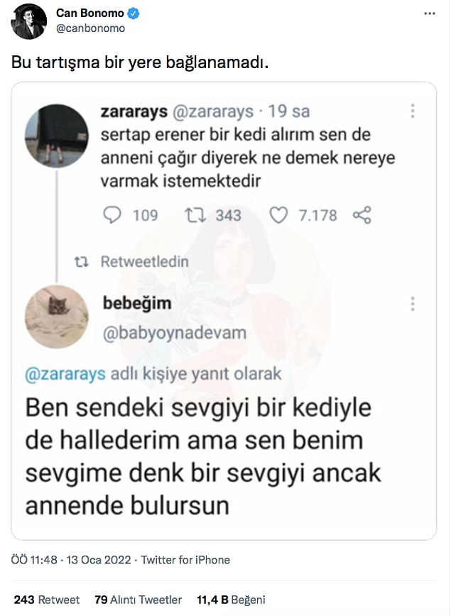 Ne yalan söyleyelim, Can Bonomo bu açıklamalara açıklık getirmek şöyle dursun, tartışmayı harlandırıp duruyor 😂