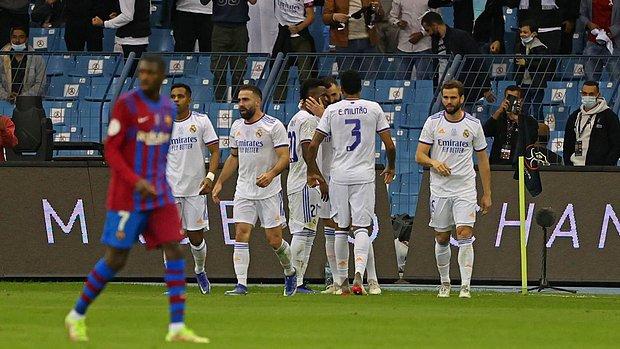 Barcelona'yı Uzatmalarda Yenen Real Madrid, Süper Kupa'da Finale Kaldı