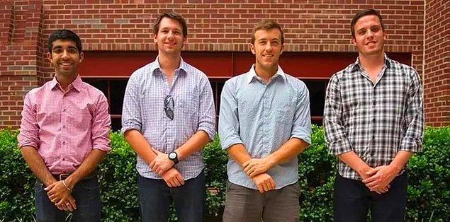 1. North Carolina Devlet Üniversitesi'ndeki dört öğrenci, belirli uyuşturucular ile temas edince renk değiştiren bir oje yaptılar.