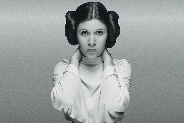 10. Carrie Fisher arkadaşını taciz eden sapık bir yapımcıya bir kutu içerisinde inek dili yollamış!