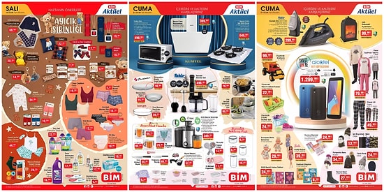 18 - 21 Ocak BİM Aktüel İndirim Kataloğu