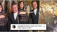 Eşiyle Birlikte Ozan Doğulu'nun Doğum Günü Partisine Katılan Beren Saat'in Transparan Kıyafeti Gündem Oldu!