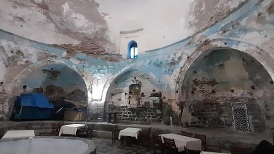 Evliya Çelebi'nin Övgülerle Bahsettiği 500 Yıllık Hamam Harabeye Döndü