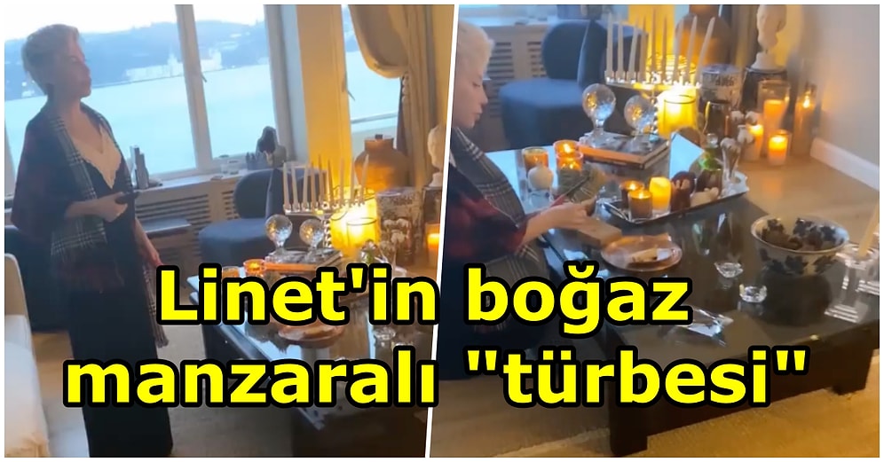 Şarkıcı Linet'in 40 bin Lira Kira Verdiği Boğaz Manzaralı Evi Takipçileri Tarafından Türbeye Benzetildi