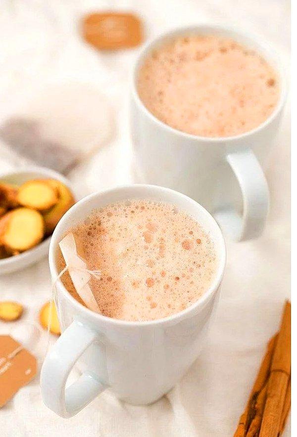 7. Zencefilli Latte Kahve Tarifi Nasıl Yapılır?