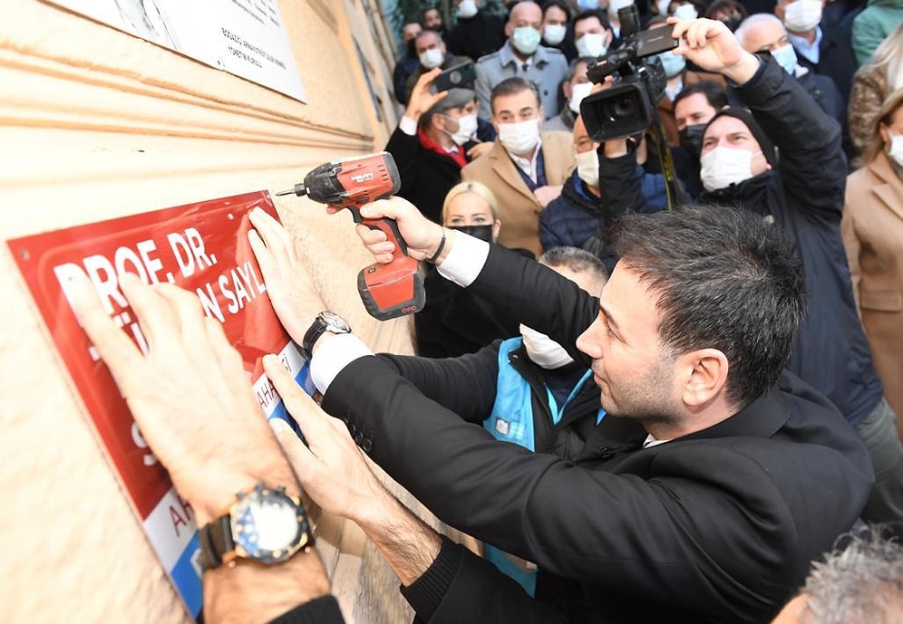 Türkan Saylan'ın Adı Oturduğu Evin Sokağına Verildi