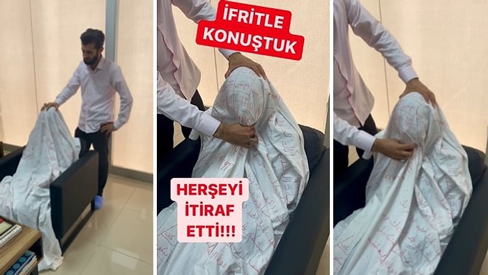Hüddam Hocası Olduğu İddia Edilen Mehmet Karakoç'un Gündem Olan Videosu: İfritle Konuştuğunu İddia Etti