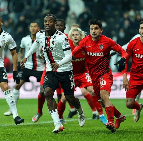 Beşiktaş, Gaziantep FK'yı Batshuayi'nin 1-0 mağlup etti ve 2 maç sonra 3 puanla tanıştı.
