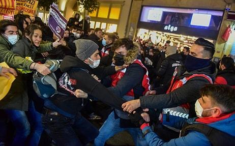Taksim'deki 'Enes Kara' Eylemine Polis Müdahalesi!