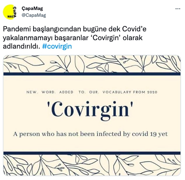 11. Var mı aranızda Covirgin olan?