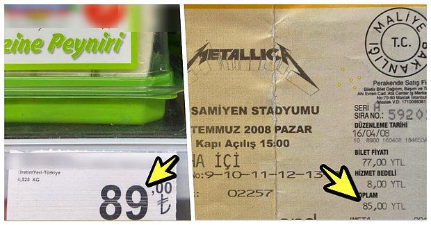 2008 Yılında Metallica Konser Bileti Ücretiyle Günümüzde Sadece Peynir Alabildiğimizi Gösteren Paylaşım