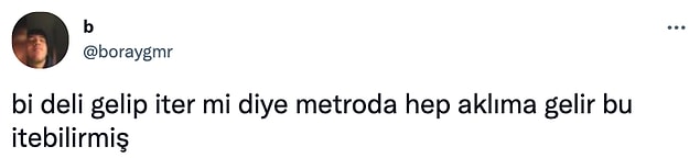 Metro beklerken bile güvende değiliz gerçekten. Gerçi güvende olduğumuz tek bir an var mı?