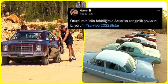 Klasik Otomobilli Girişiyle Acun Ilıcalı'nın Şov Yaptığı Survivor All Star Tüm İhtişamıyla Başladı!