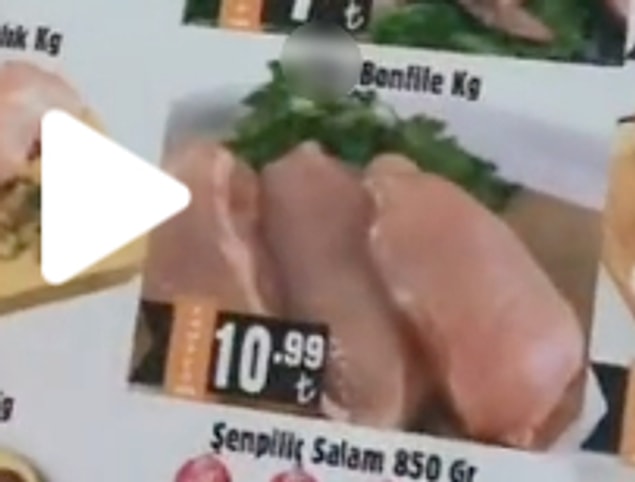 21. Piliç bonfile - 10.99 TL