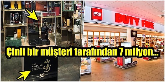 Verilen Paraya İnanamayacaksınız! İstanbul Havalimanı'nda Bir Şişe Viskinin Satış Fiyatı Türkiye Rekoru Kırdı