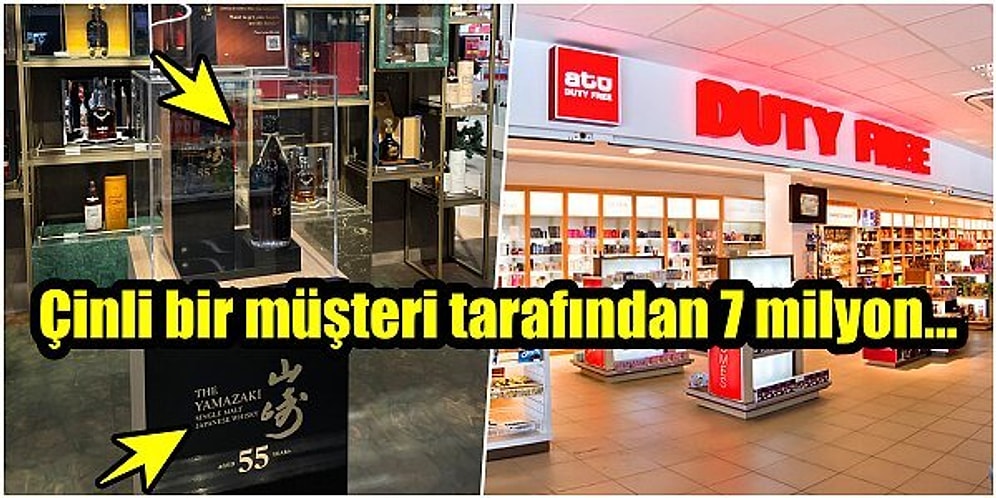 Verilen Paraya İnanamayacaksınız! İstanbul Havalimanı'nda Bir Şişe Viskinin Satış Fiyatı Türkiye Rekoru Kırdı