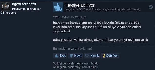 8. Pizza ile kapışır.