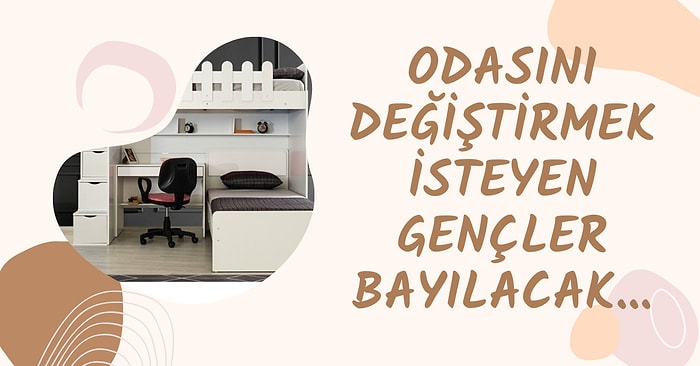 Gençlerin İçinde Çok Daha Huzurlu Hissedeceği En Modern Genç Odaları