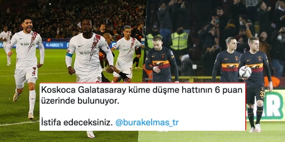 Futbol Adına Her Şeyin Olduğu Muhteşem Maçta Atakaş Hatayspor, Galatasaray'ı 4 Golle Geçti
