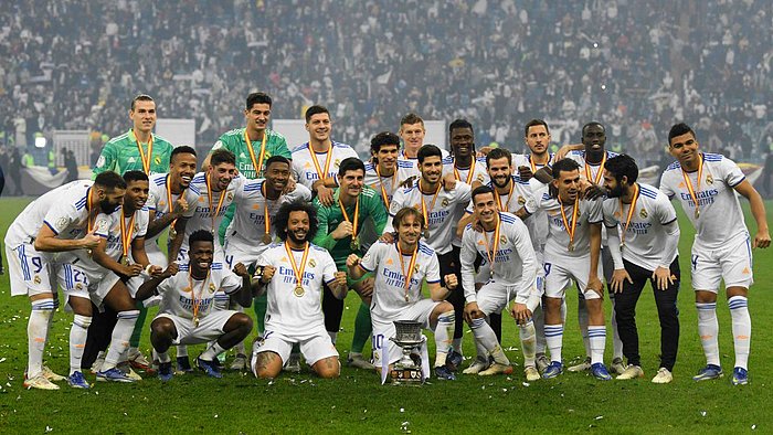 İspanya Süper Kupası Real Madrid'in