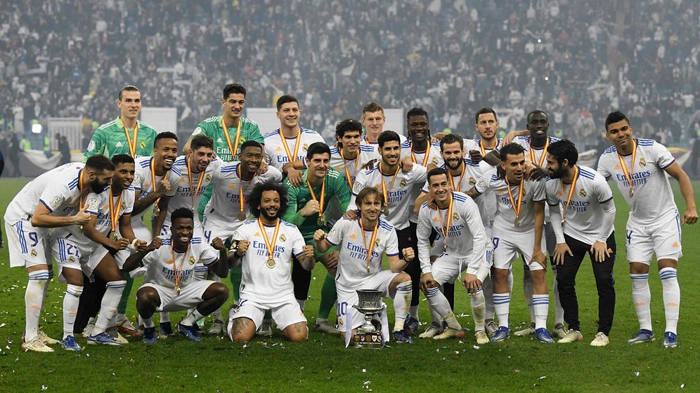İspanya Süper Kupası Real Madrid'in