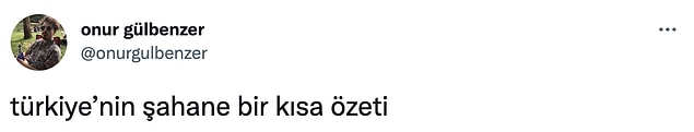 Bir kere de şaşırt be TC!