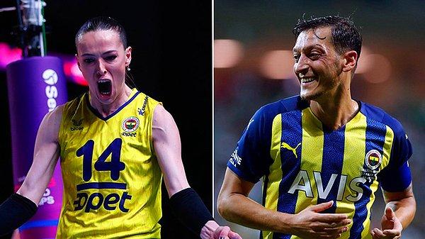 Fenerbahçe'nin ve Filenin Sultanları'nın sembol ismi Eda Erdem, forma satışında dünyaca ünlü yıldız Mesut Özil'i geçti.