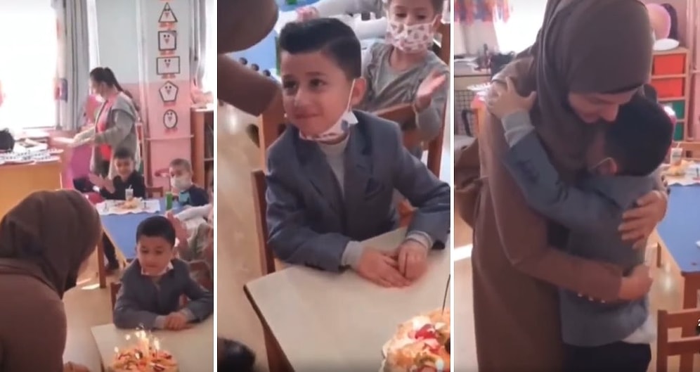 Bugün de Buna Ağlayalım: Doğum Günü Kutlanan Çocuğun Yaşadığı Duygusal Anları İzlerken Gözleriniz Dolacak