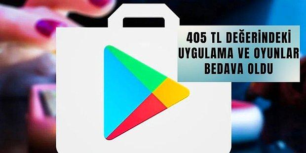 Toplamda 405 TL Değerindeki 23 Oyun ve Uygulama Google Play Store’da Ücretsiz