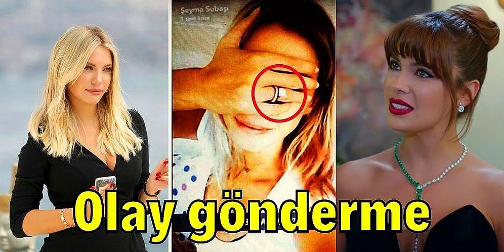 Yasak Elma Dizisinde Şeyma Subaşı'na Yapılan Bomba Gönderme Olay Oldu