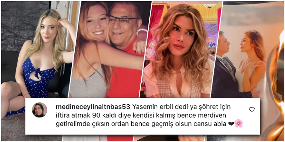 Mehmet Ali Erbil'in Kızı Yasmin Erbil'in Adı Ünlü Bir Fenomenin Eşiyle Yasak Aşk İddialarına Karıştı!