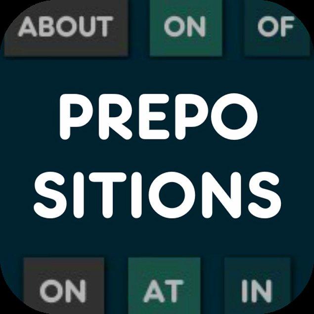 3. Prepositions Test PRO - 17,99 TL