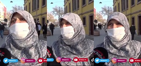 Sokak Röportajına Konuşan Teyzenin 'Zamlar Beni Etkilemedi Zaten Ben Hep Fakirdim' Demesi Gündem Oldu