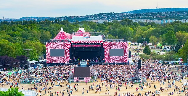 10. Sziget Festivali, Budapeşte