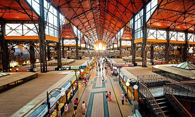 16. Büyük Pazar: Great Market Hall, Budapeşte