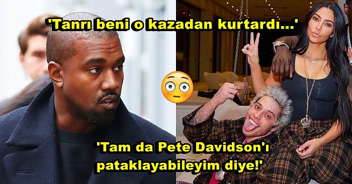 West'i Tutabilene Aşk Olsun! Kanye West Yeni Çıkardığı Şarkısında Pete Davidson'ı Açıkça Tehdit Etti