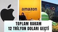 Teknoloji Devlerinin Toplam Değeri 12 Trilyon Doları Geçti! Apple, Amazon, Google'ın Güncel Piyasa Değerleri