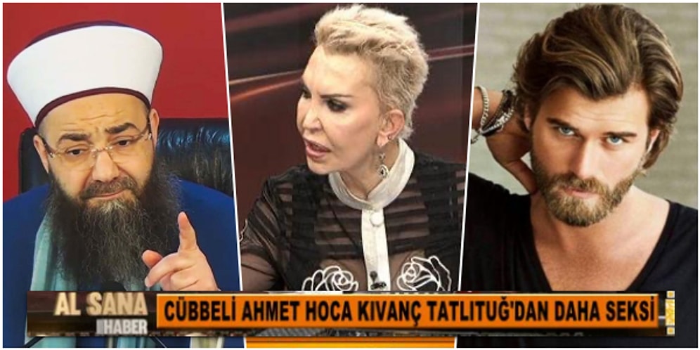 Evli Olmasa Talip! Seyhan Soylu'nun Cübbeli Ahmet Hocayı Kıvanç Tatlıtuğ'dan Daha Seksi Bulması Gündem Oldu