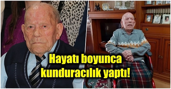 Doğum Gününe Haftalar Kalmıştı! Dünyanın En Yaşlı Erkeği 112 Yaşında Hayatını Kaybetti