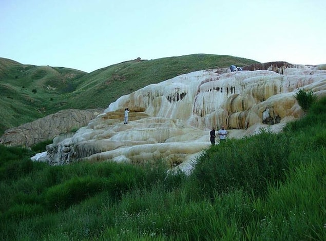Pamukkale minyatürü Başkale Travertenleri nasıl oluştu?
