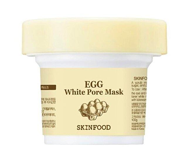 9. Yumurta akı maskesi de gözenekleri neredeyse yok ediyor.