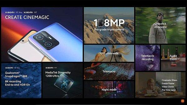 Xiaomi 11T Pro 108 MP kamerasıyla mükemmel fotoğraflar