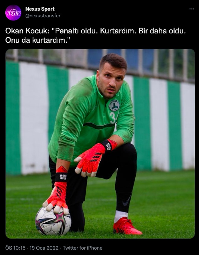 Gerçekten yaptı.