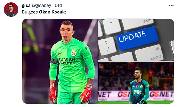 Muslera'nın prime dönemi esintileri sergiledi Okan Kocuk.